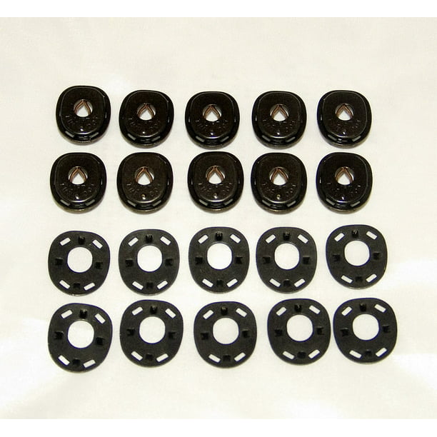 Lift The Dot Fastener Socket and Backing Plate 10 sets